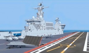 076舰进度惊人！电磁弹射颠覆两栖作战，中国造船速度令外媒惊叹