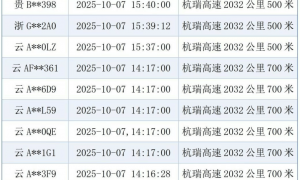 “18辆车占用高速应急车道，致救护车受阻”，处罚来了